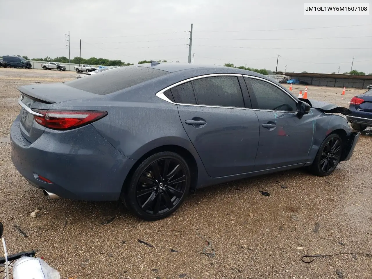 2021 Mazda 6 Grand Touring Reserve VIN: JM1GL1WY6M1607108 Lot: 55616065