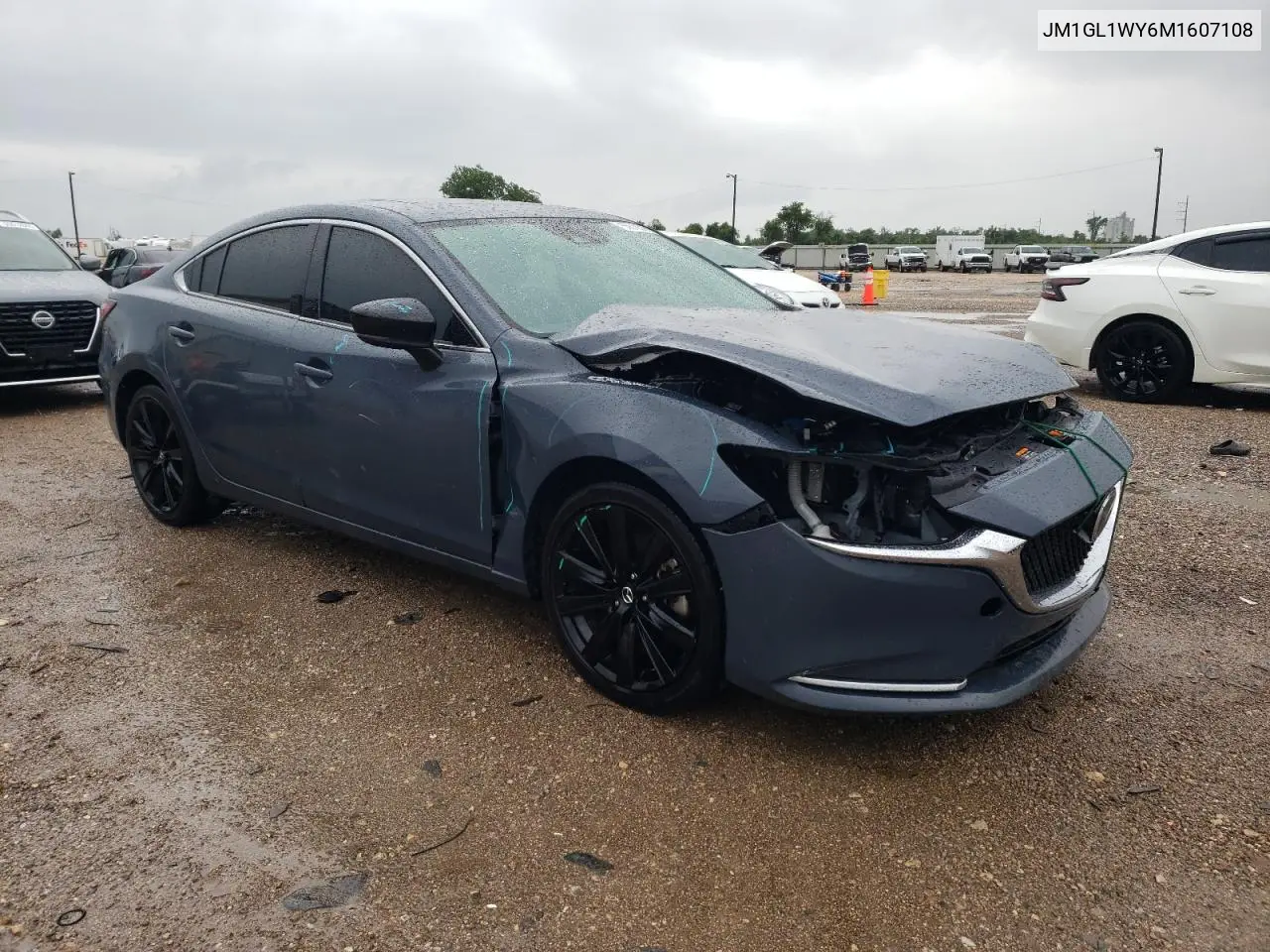 2021 Mazda 6 Grand Touring Reserve VIN: JM1GL1WY6M1607108 Lot: 55616065