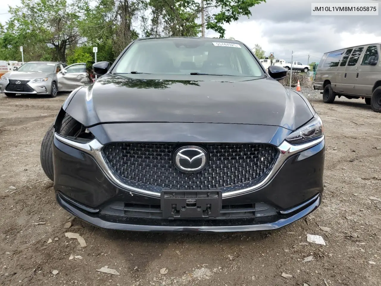 2021 Mazda 6 Touring VIN: JM1GL1VM8M1605875 Lot: 55744925