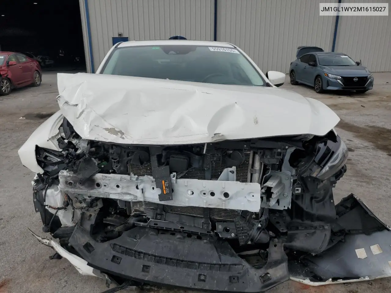 2021 Mazda 6 Grand Touring Reserve VIN: JM1GL1WY2M1615027 Lot: 55916155
