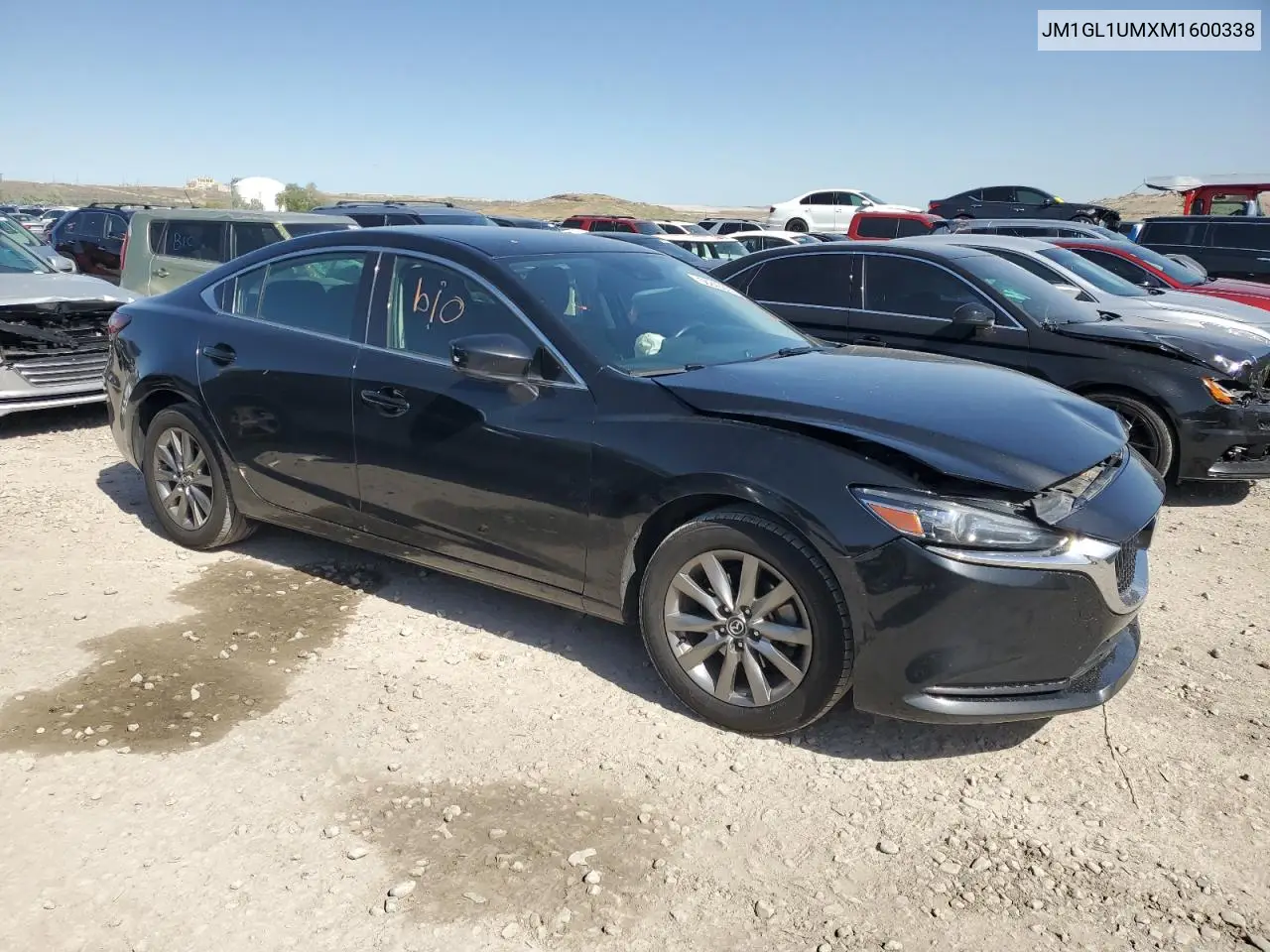 2021 Mazda 6 Sport VIN: JM1GL1UMXM1600338 Lot: 56243355