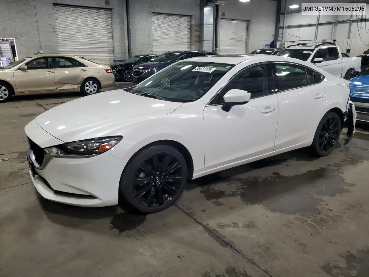 2021 Mazda 6 Touring VIN: JM1GL1VM7M1608296 Lot: 56422345