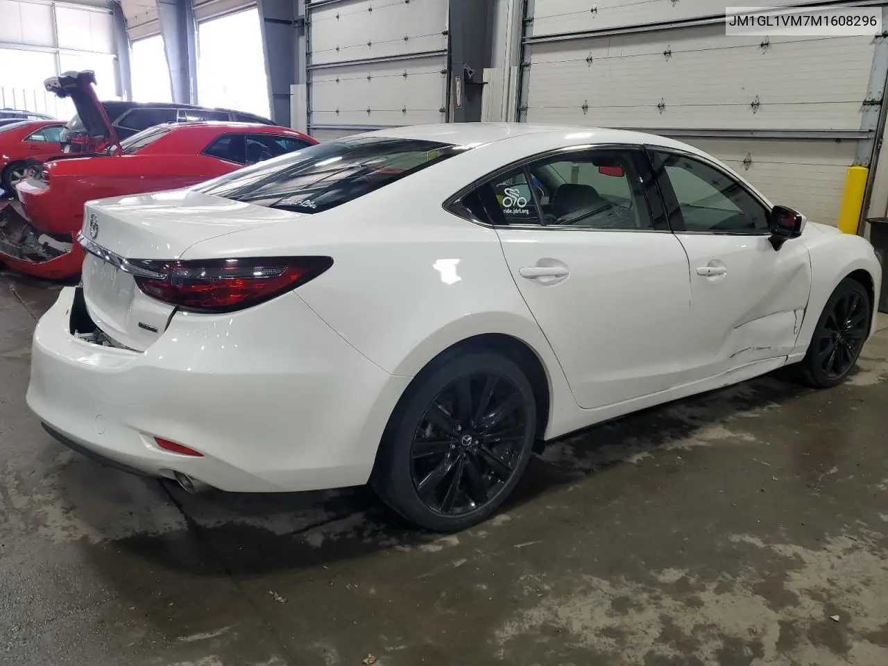 2021 Mazda 6 Touring VIN: JM1GL1VM7M1608296 Lot: 56422345