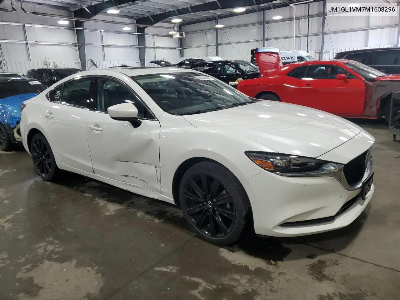 2021 Mazda 6 Touring VIN: JM1GL1VM7M1608296 Lot: 56422345