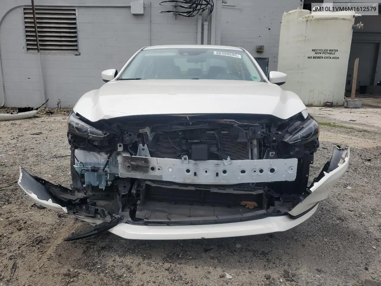 2021 Mazda 6 Touring VIN: JM1GL1VM6M1612579 Lot: 60399595