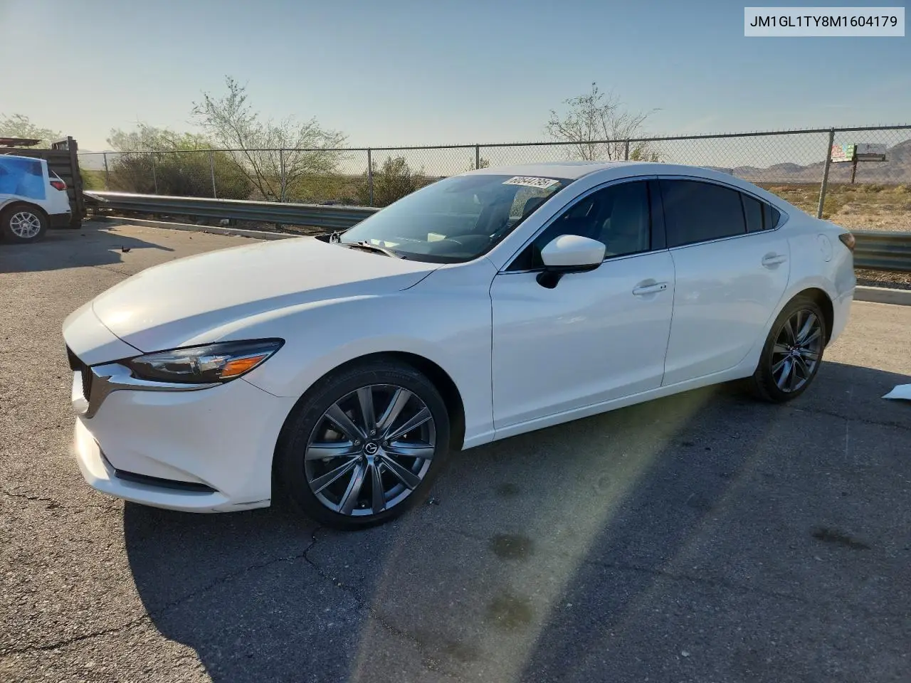 2021 Mazda 6 Grand Touring VIN: JM1GL1TY8M1604179 Lot: 60544795