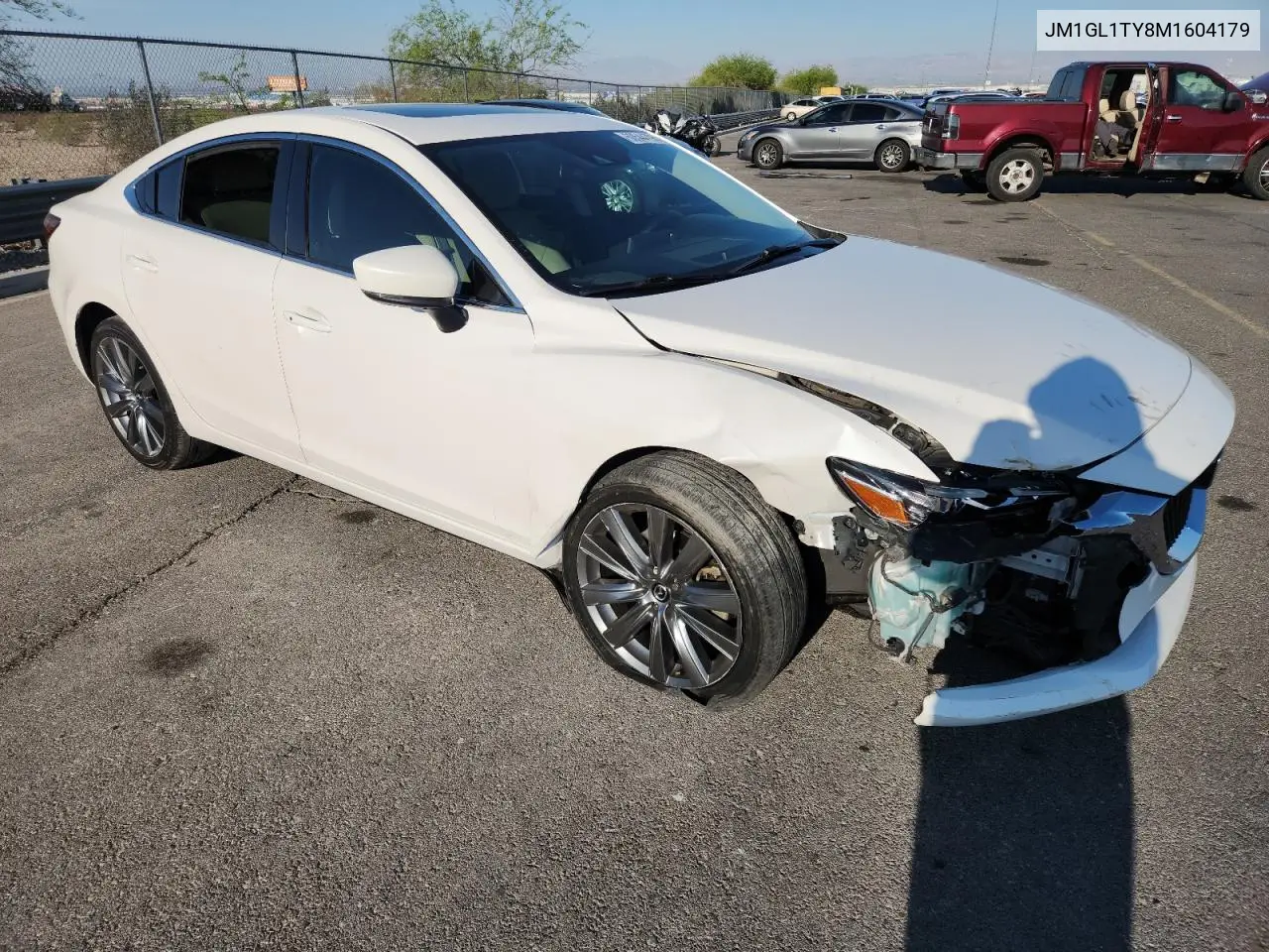 2021 Mazda 6 Grand Touring VIN: JM1GL1TY8M1604179 Lot: 60544795