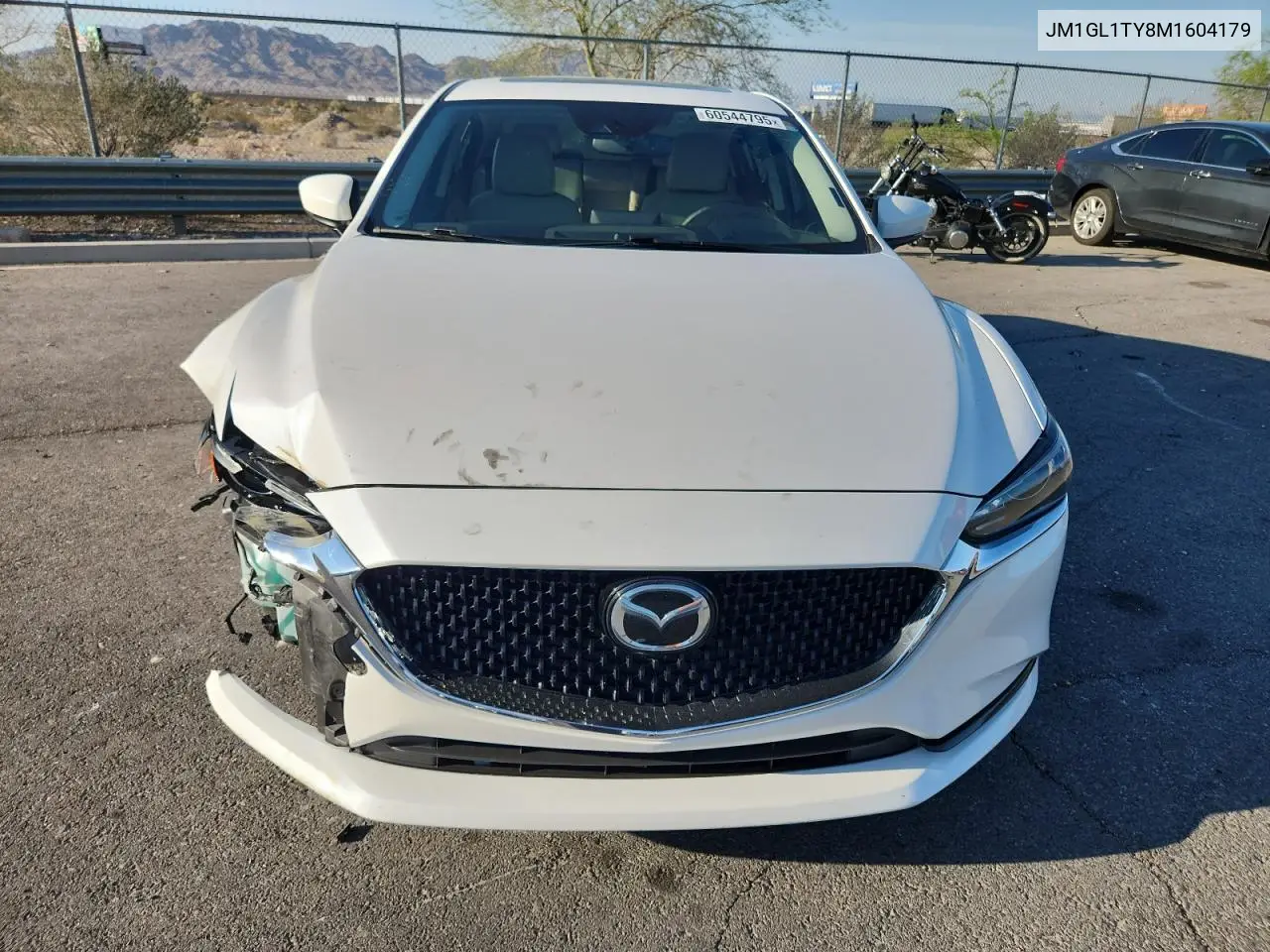 2021 Mazda 6 Grand Touring VIN: JM1GL1TY8M1604179 Lot: 60544795