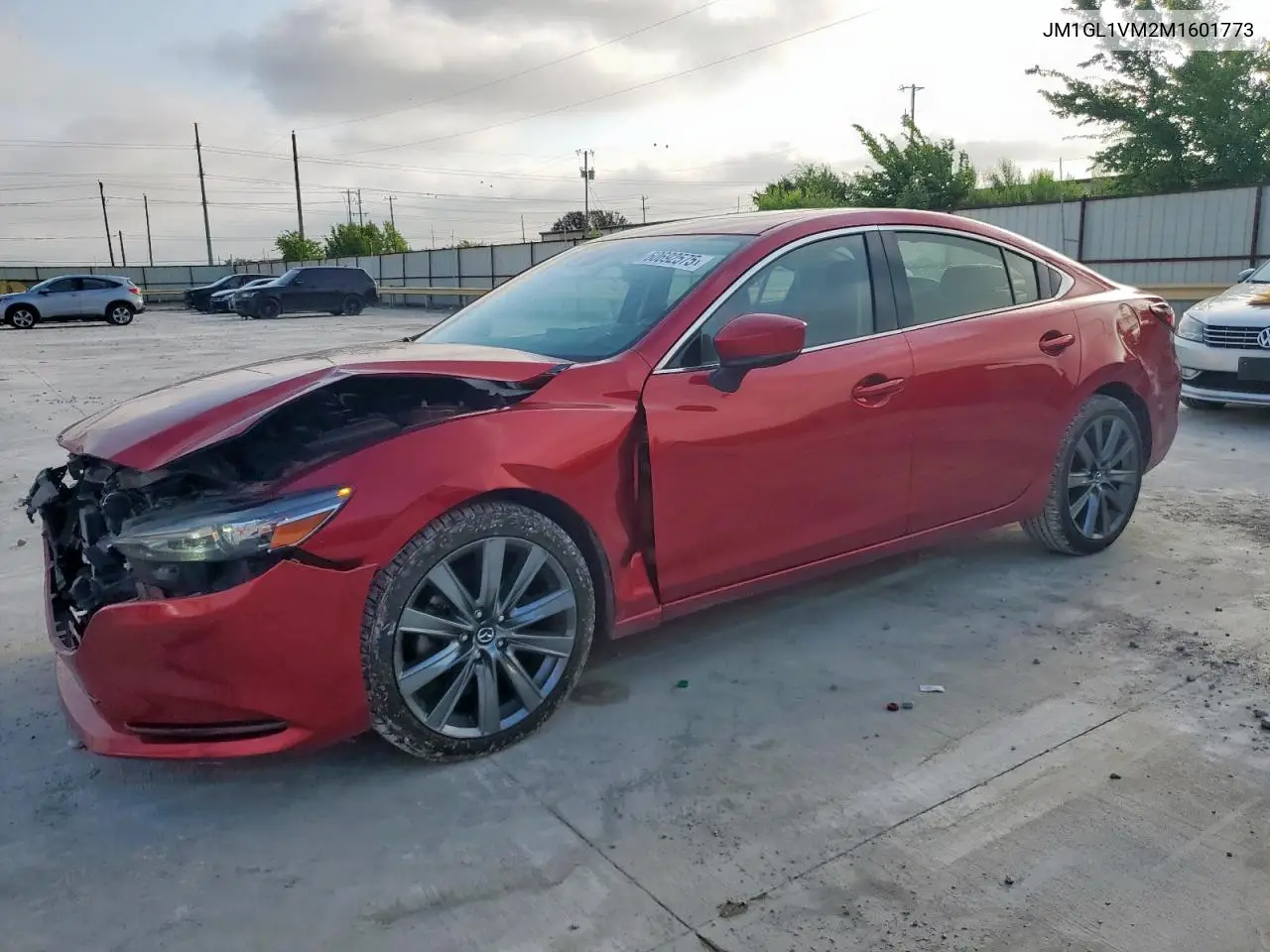 2021 Mazda 6 Touring VIN: JM1GL1VM2M1601773 Lot: 60692575