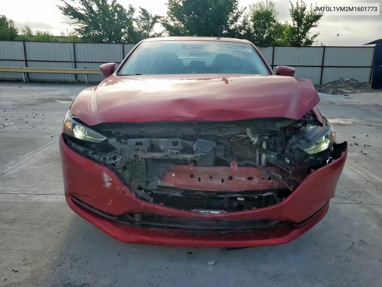 2021 Mazda 6 Touring VIN: JM1GL1VM2M1601773 Lot: 60692575