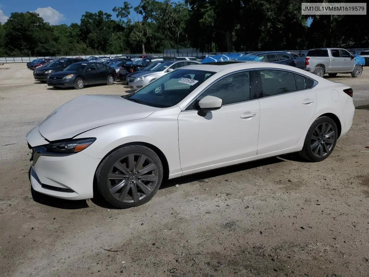 2021 Mazda 6 Touring VIN: JM1GL1VM8M1619579 Lot: 61019705