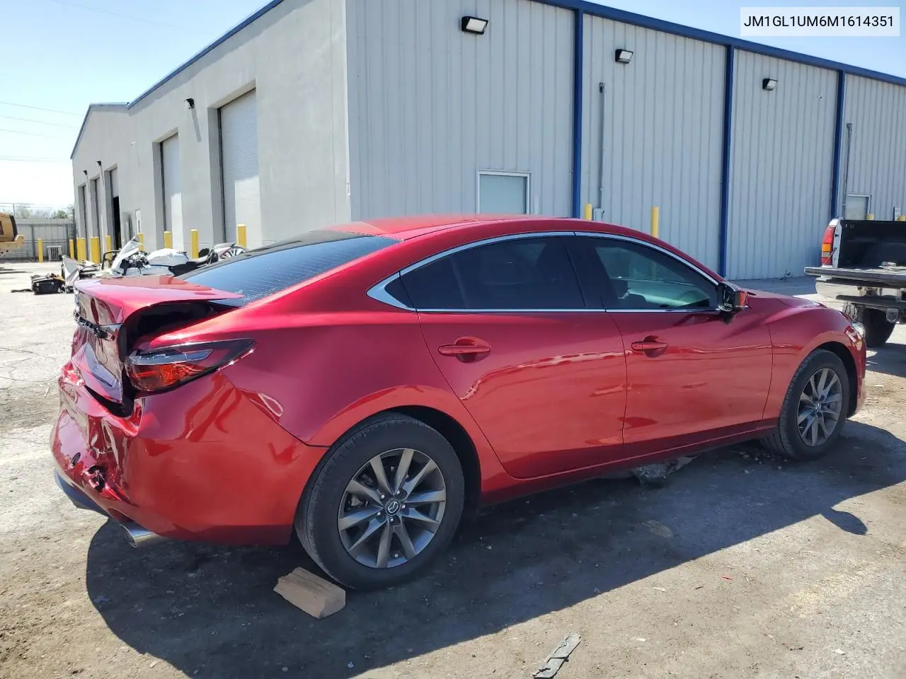 2021 Mazda 6 Sport VIN: JM1GL1UM6M1614351 Lot: 61442305