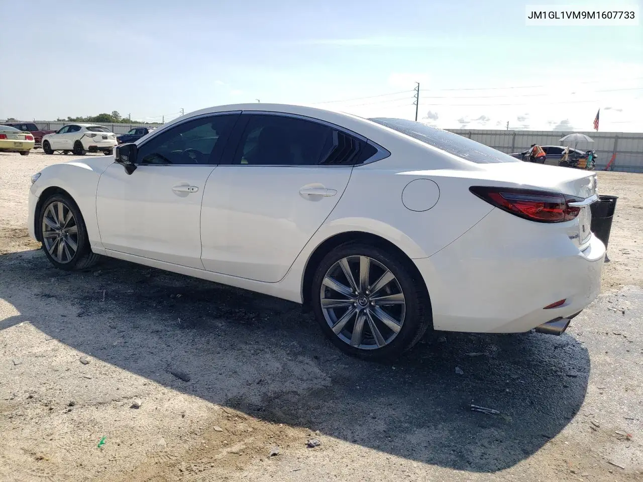 2021 Mazda 6 Touring VIN: JM1GL1VM9M1607733 Lot: 62158435