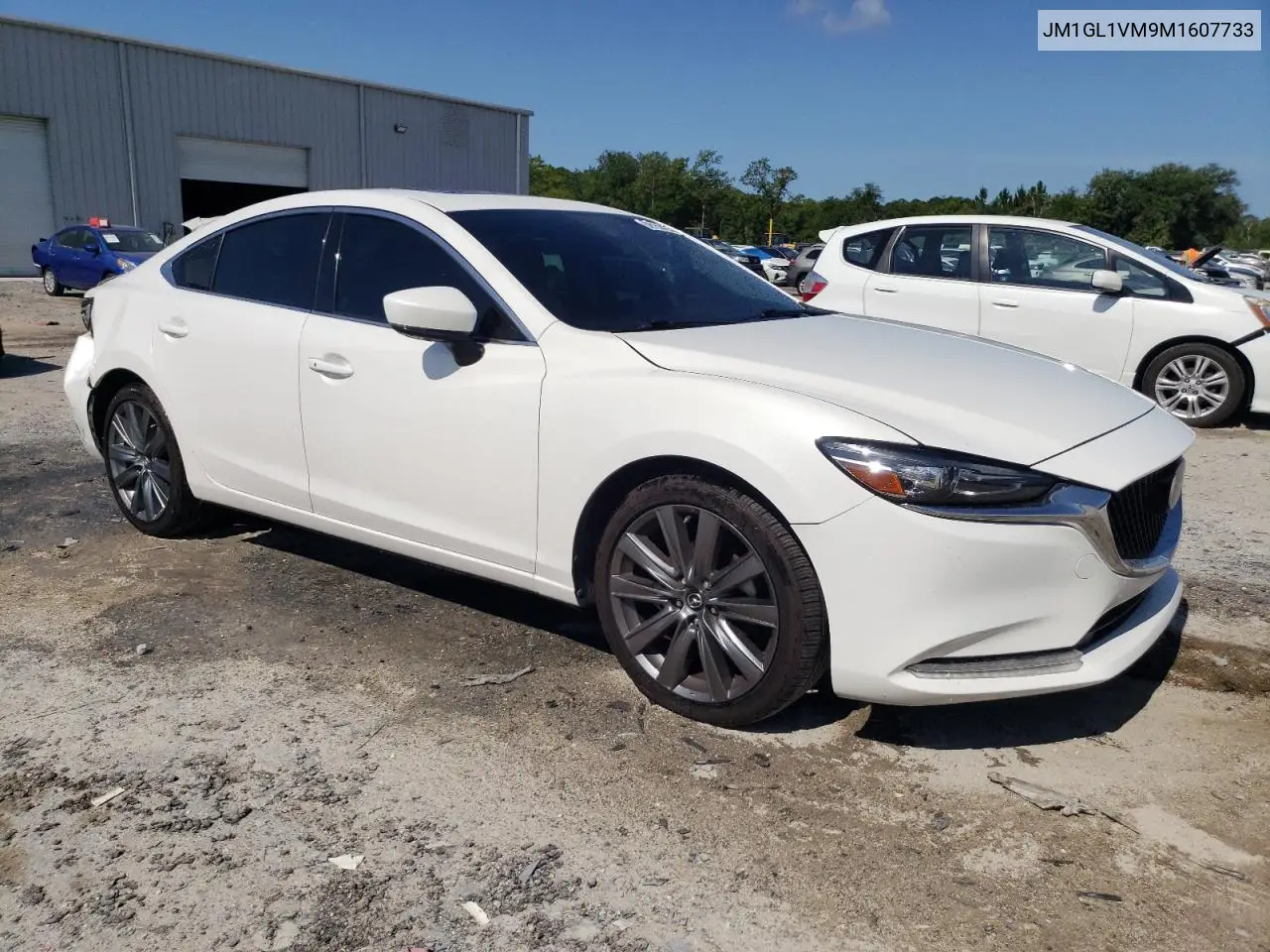 2021 Mazda 6 Touring VIN: JM1GL1VM9M1607733 Lot: 62158435
