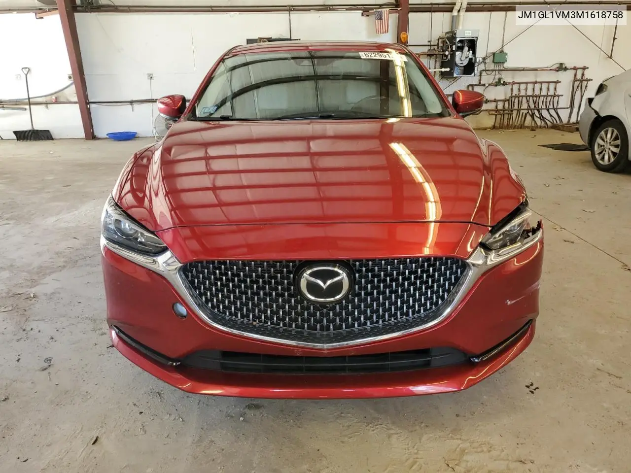 2021 Mazda 6 Touring VIN: JM1GL1VM3M1618758 Lot: 62295135