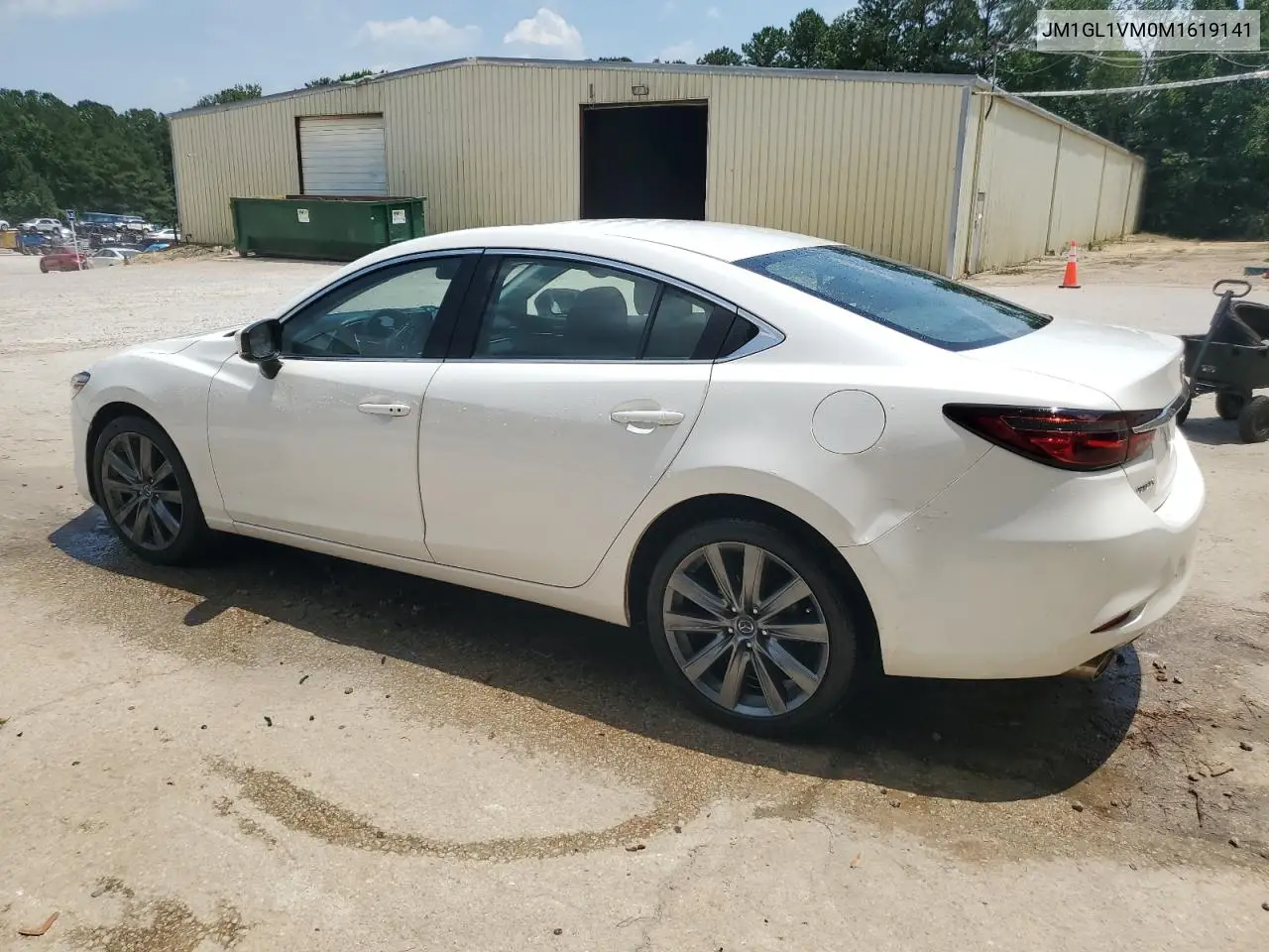 2021 Mazda 6 Touring VIN: JM1GL1VM0M1619141 Lot: 62339975