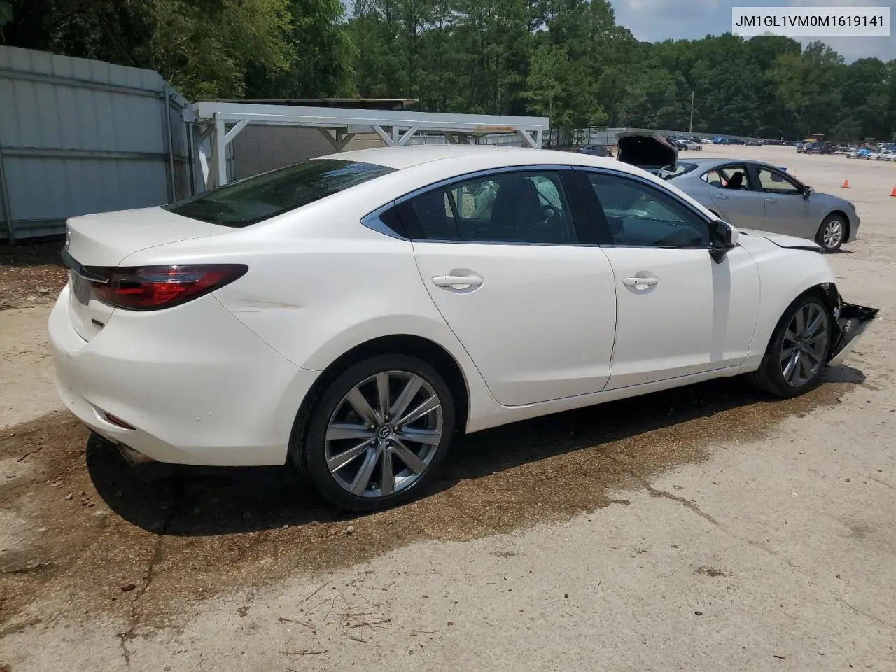 2021 Mazda 6 Touring VIN: JM1GL1VM0M1619141 Lot: 62339975