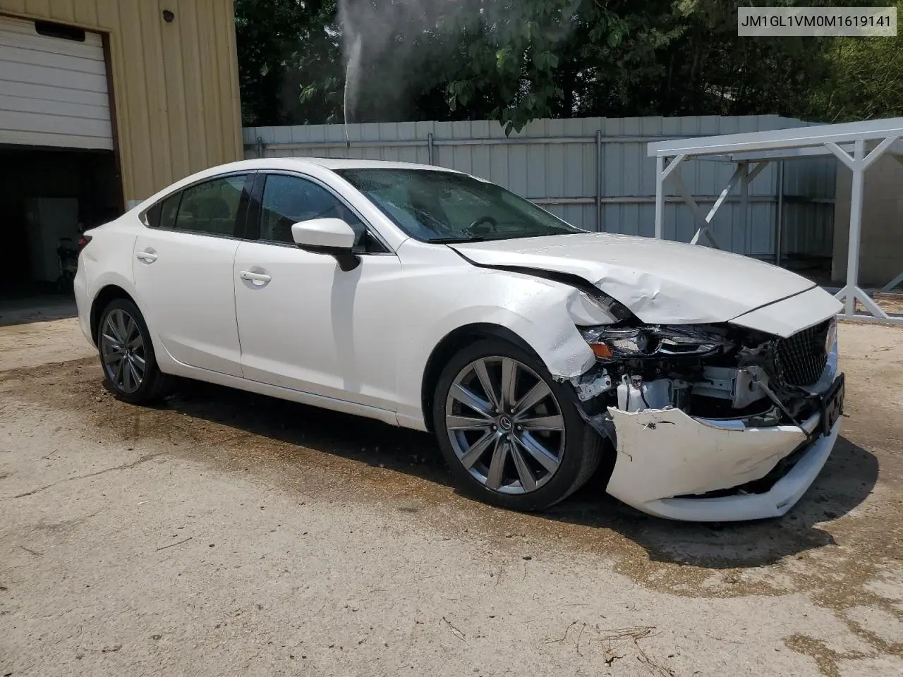 2021 Mazda 6 Touring VIN: JM1GL1VM0M1619141 Lot: 62339975