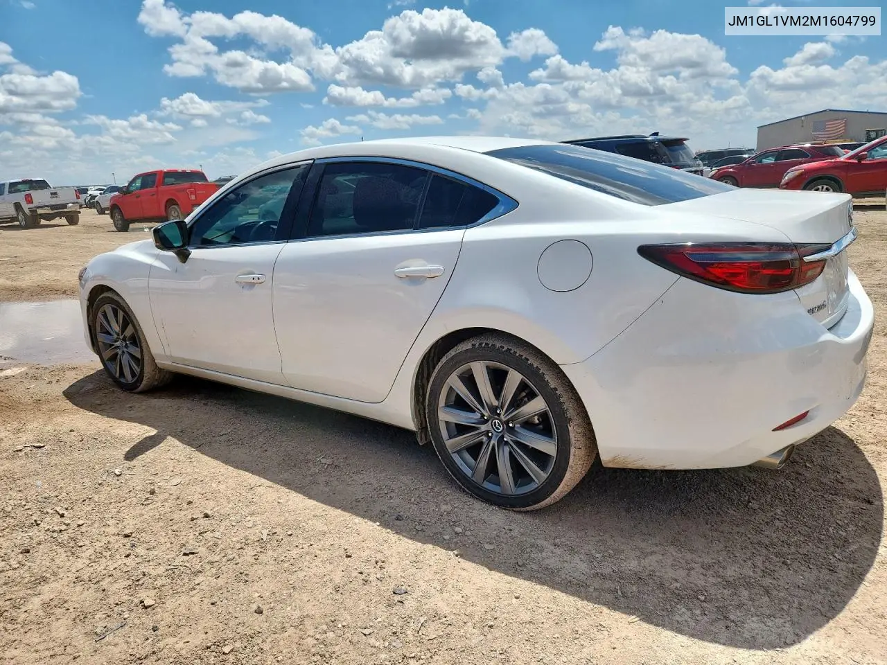 2021 Mazda 6 Touring VIN: JM1GL1VM2M1604799 Lot: 62341665