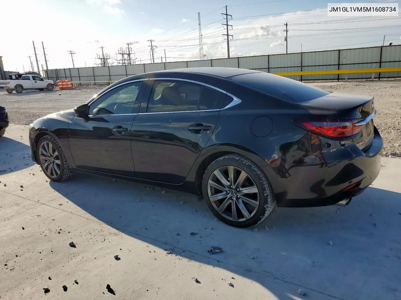 2021 Mazda 6 Touring VIN: JM1GL1VM5M1608734 Lot: 62603775