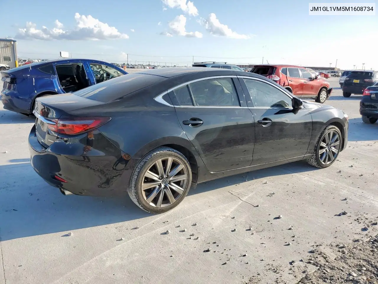 2021 Mazda 6 Touring VIN: JM1GL1VM5M1608734 Lot: 62603775
