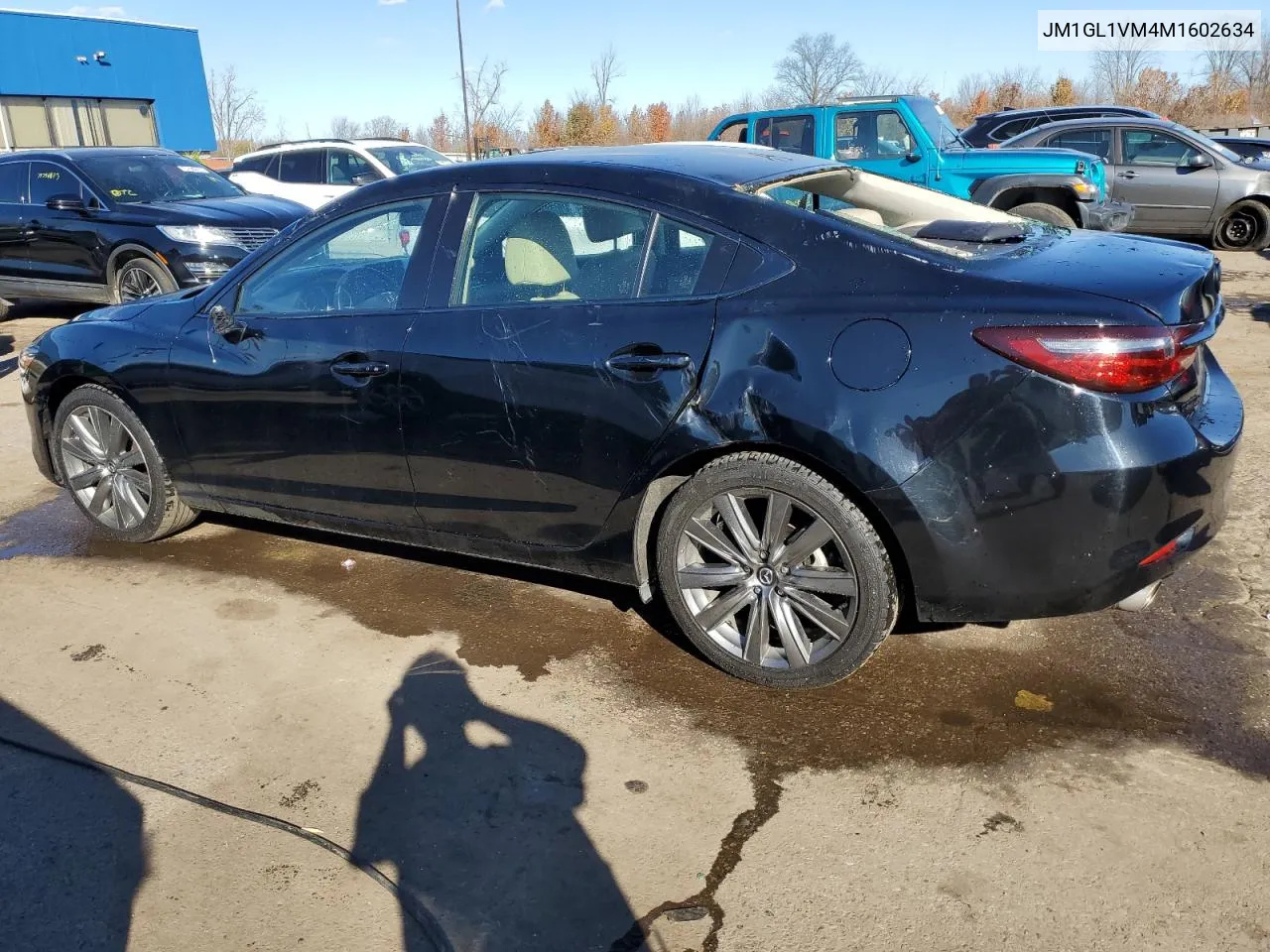 2021 Mazda 6 Touring VIN: JM1GL1VM4M1602634 Lot: 75722493