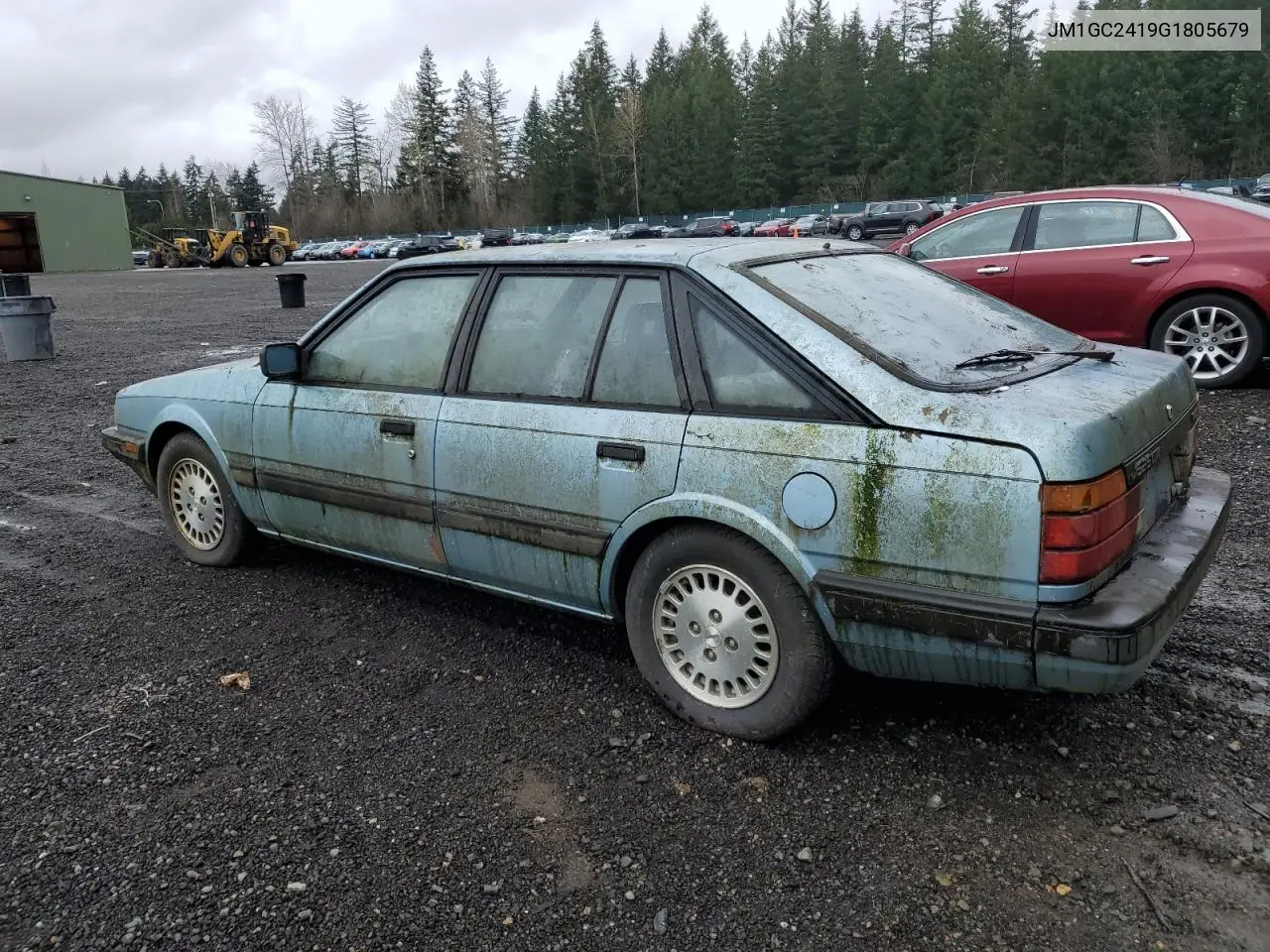 1986 Mazda 626 VIN: JM1GC2419G1805679 Lot: 51294255