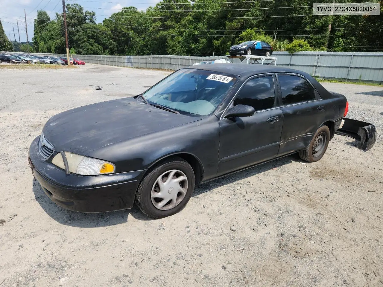 1999 Mazda 626 Es VIN: 1YVGF22C4X5820864 Lot: 59305085