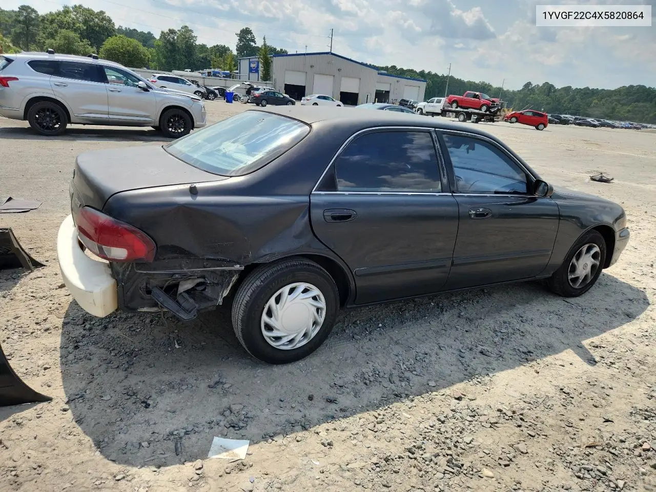 1999 Mazda 626 Es VIN: 1YVGF22C4X5820864 Lot: 59305085
