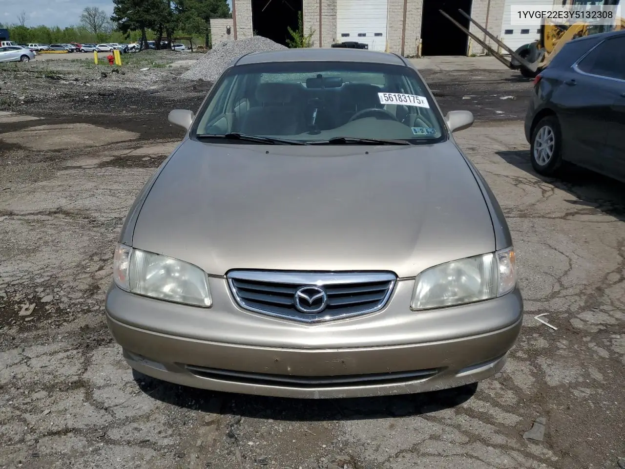 2000 Mazda 626 Es VIN: 1YVGF22E3Y5132308 Lot: 56179035