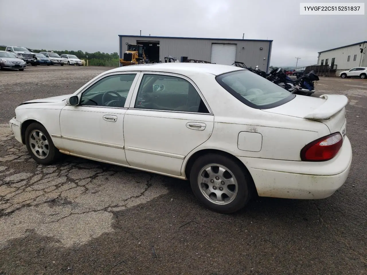 2001 Mazda 626 Es VIN: 1YVGF22C515251837 Lot: 56854605