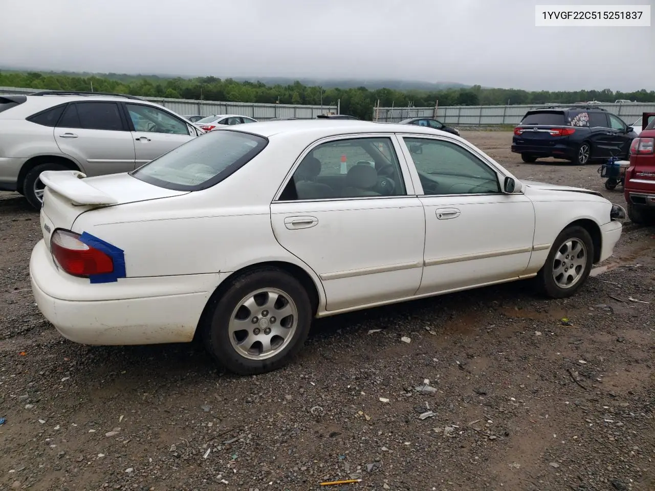 2001 Mazda 626 Es VIN: 1YVGF22C515251837 Lot: 56854605