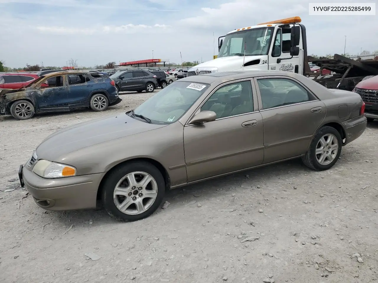 2002 Mazda 626 Es VIN: 1YVGF22D225285499 Lot: 53693055