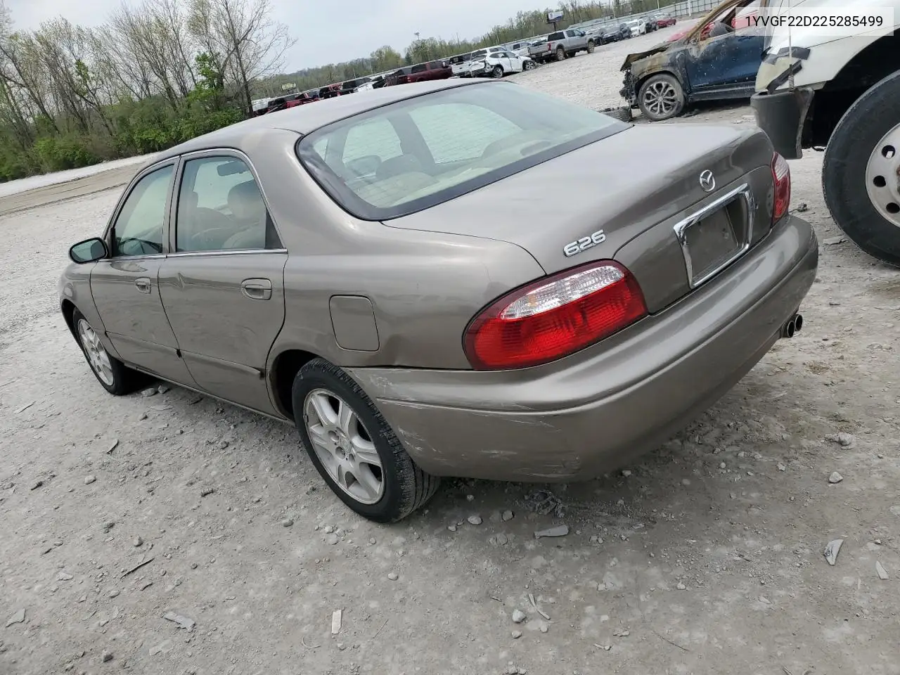2002 Mazda 626 Es VIN: 1YVGF22D225285499 Lot: 53693055