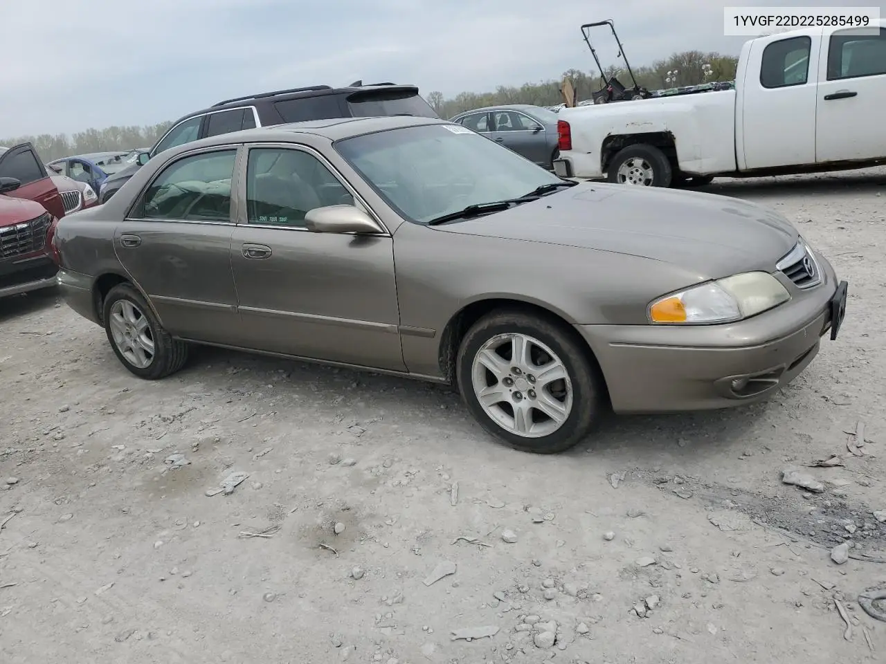 2002 Mazda 626 Es VIN: 1YVGF22D225285499 Lot: 53693055