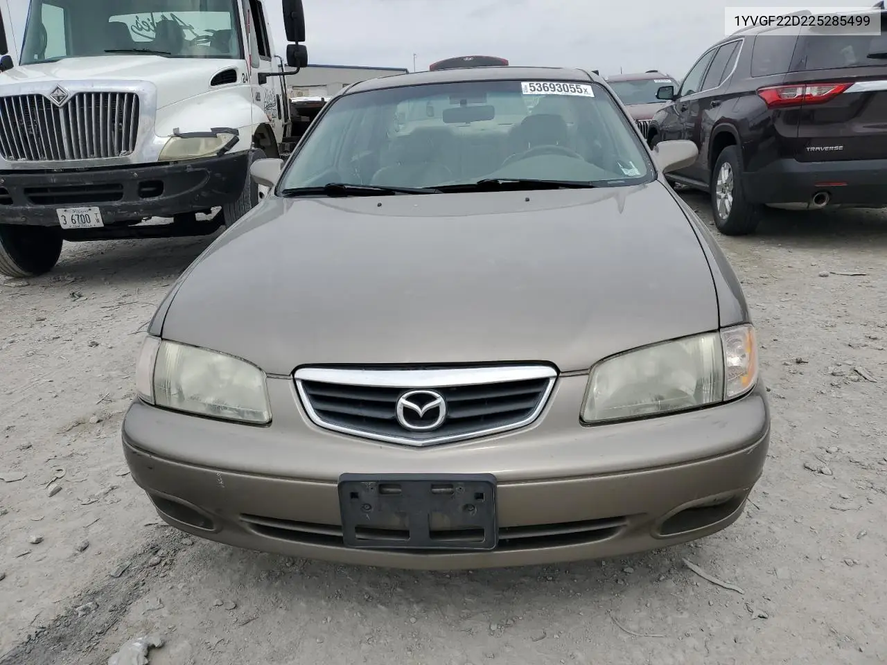 2002 Mazda 626 Es VIN: 1YVGF22D225285499 Lot: 53693055