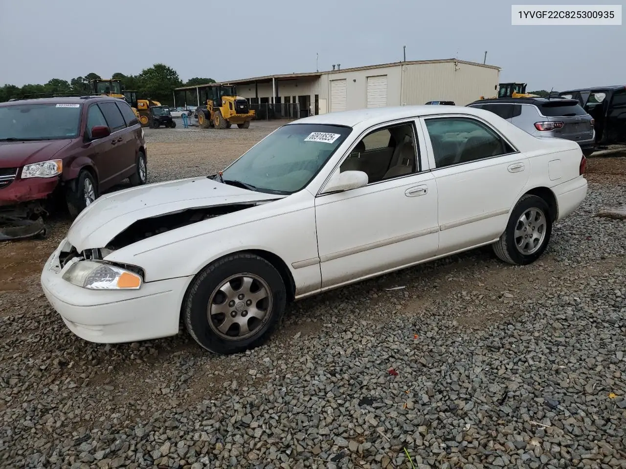 2002 Mazda 626 Lx VIN: 1YVGF22C825300935 Lot: 60918525