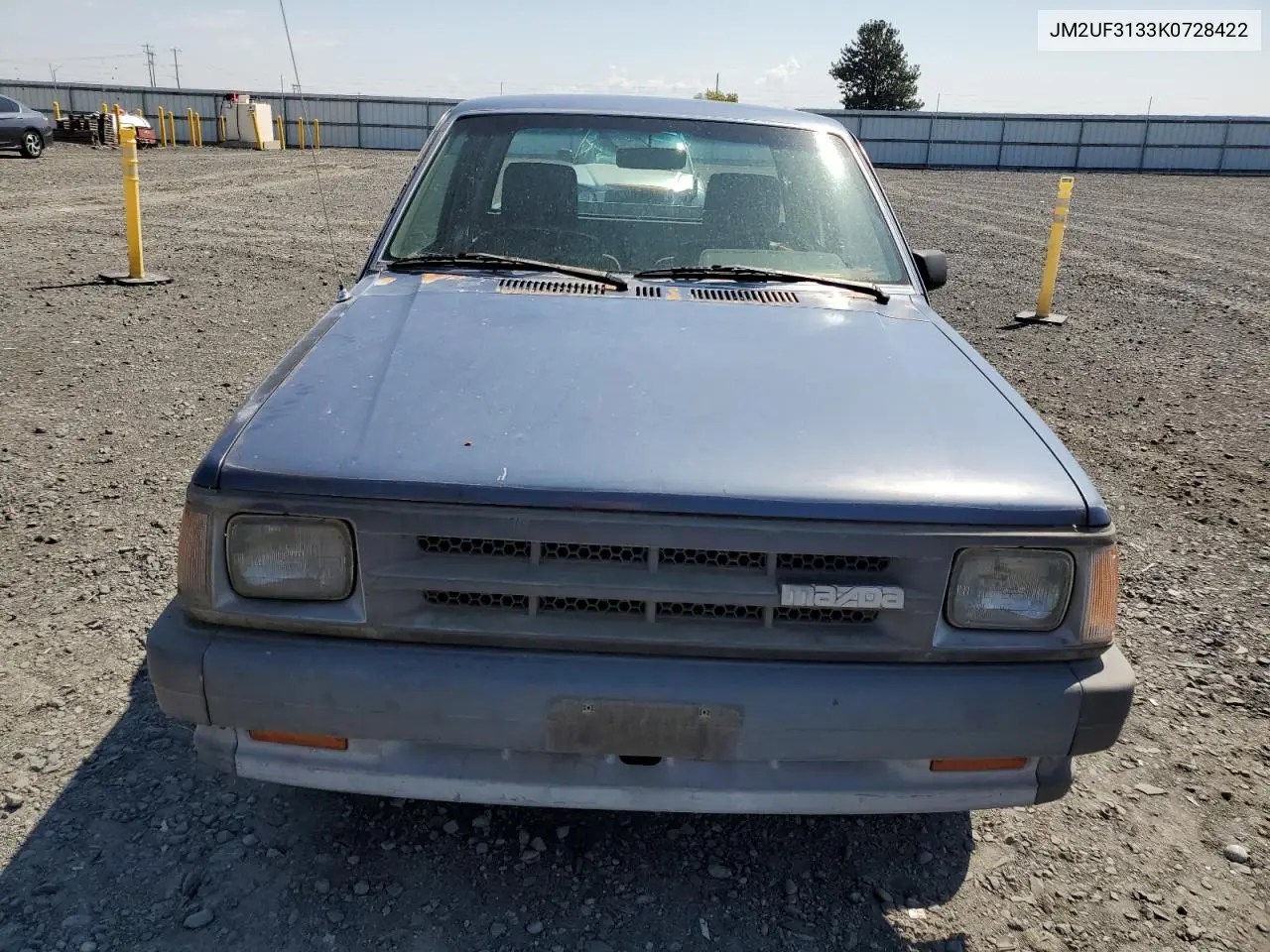 1989 Mazda B2200 Cab Plus VIN: JM2UF3133K0728422 Lot: 65468355