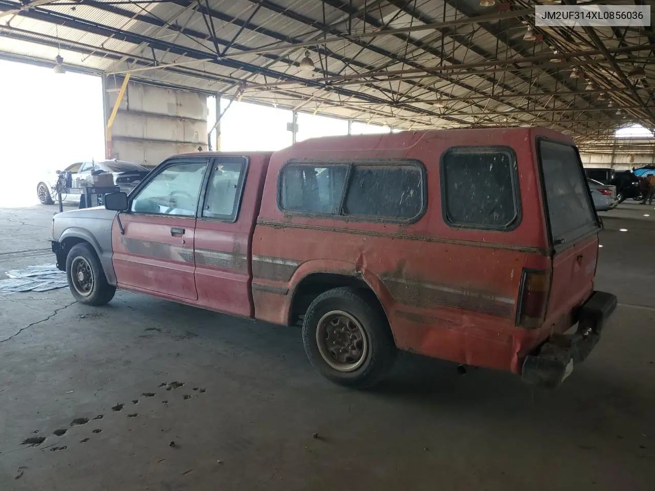 1990 Mazda B2600 Cab Plus VIN: JM2UF314XL0856036 Lot: 52381945