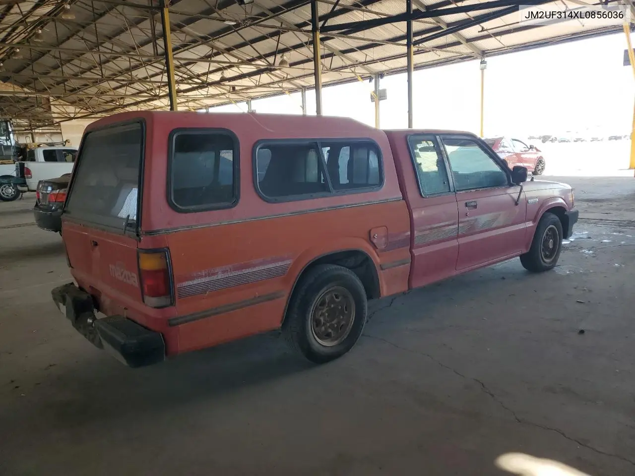 1990 Mazda B2600 Cab Plus VIN: JM2UF314XL0856036 Lot: 52381945