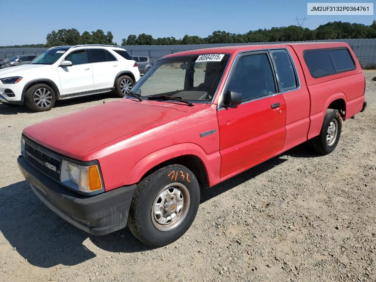 1993 Mazda B2200 Cab Plus VIN: JM2UF3132P0364761 Lot: 60564315