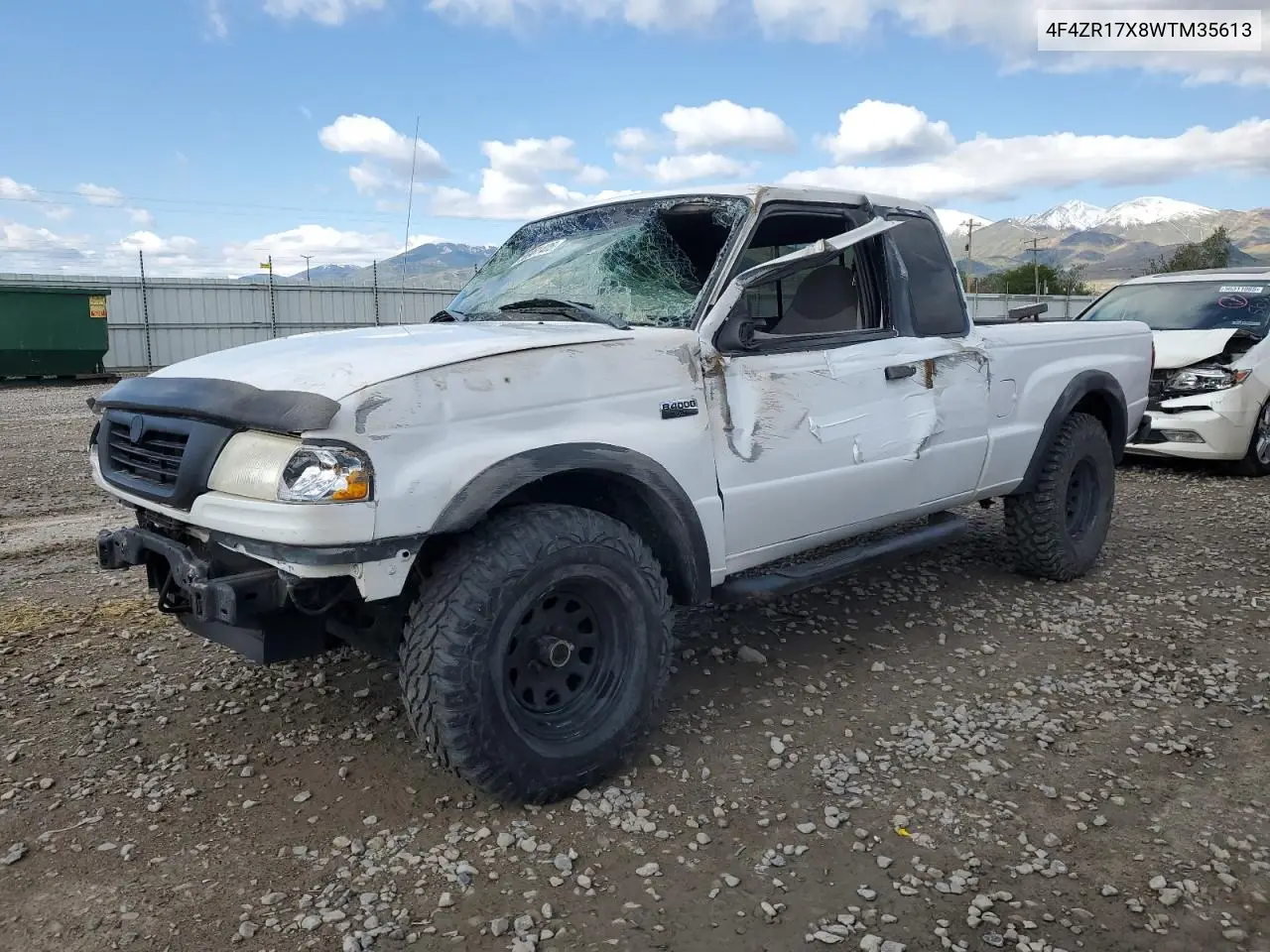 1998 Mazda B4000 Cab Plus VIN: 4F4ZR17X8WTM35613 Lot: 56981405
