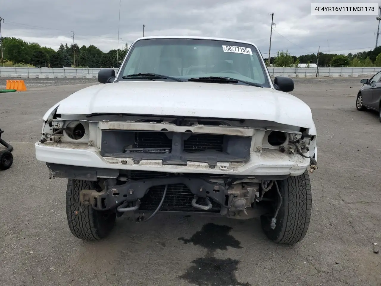 2001 Mazda B3000 Cab Plus VIN: 4F4YR16V11TM31178 Lot: 58777155