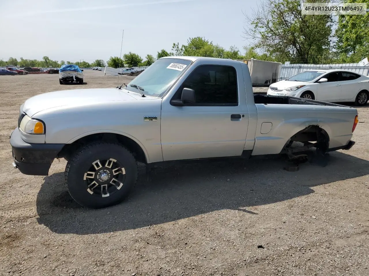 2003 Mazda B3000 VIN: 4F4YR12U23TM06497 Lot: 58660455