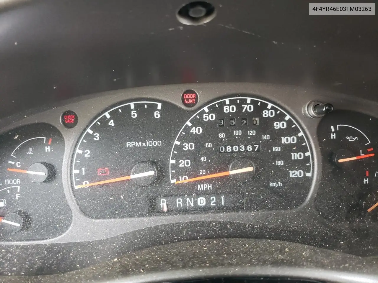 2003 Mazda B4000 Cab Plus VIN: 4F4YR46E03TM03263 Lot: 64553345