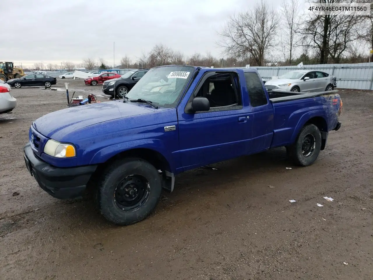 2004 Mazda B4000 Cab Plus VIN: 4F4YR46E04TM11560 Lot: 50990655