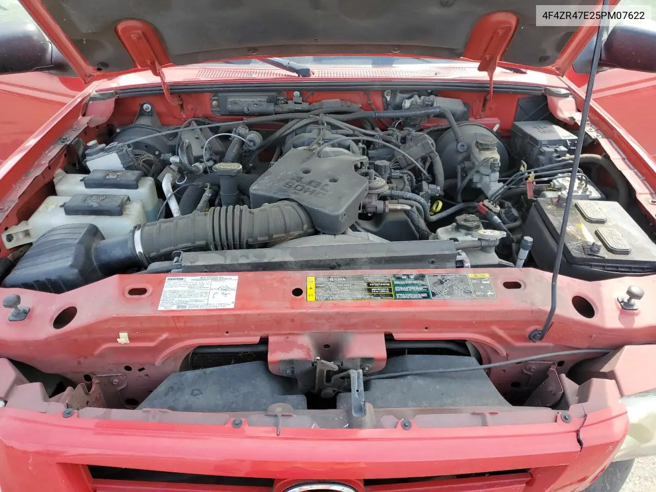 2005 Mazda B4000 Cab Plus VIN: 4F4ZR47E25PM07622 Lot: 61225235