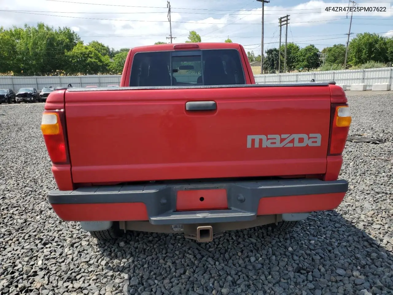 2005 Mazda B4000 Cab Plus VIN: 4F4ZR47E25PM07622 Lot: 61225235