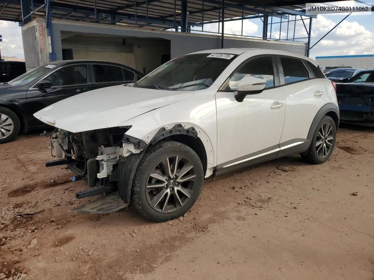 2016 Mazda Cx-3 Grand Touring VIN: JM1DKBD74G0111062 Lot: 42725775