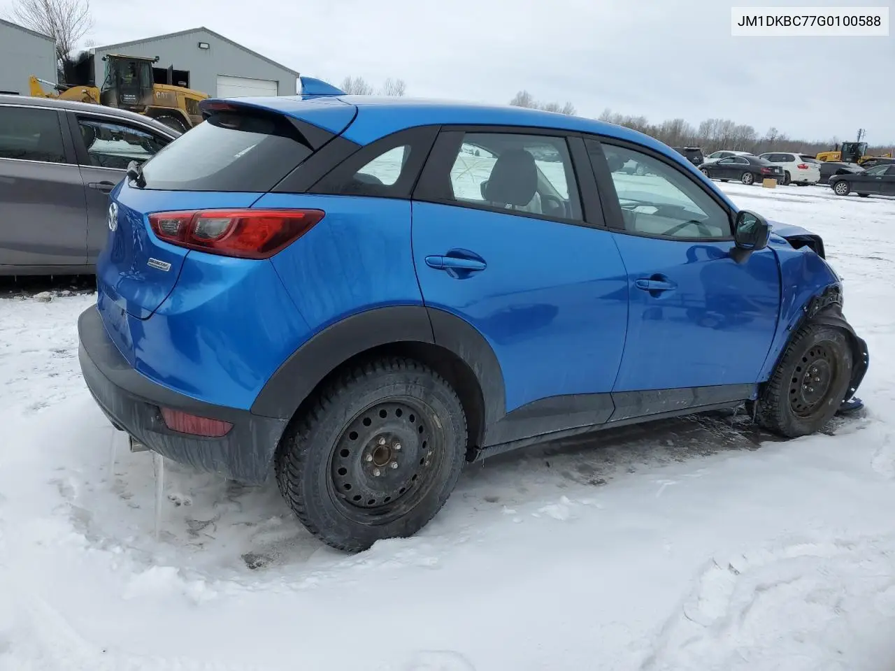 2016 Mazda Cx-3 Touring VIN: JM1DKBC77G0100588 Lot: 44763635